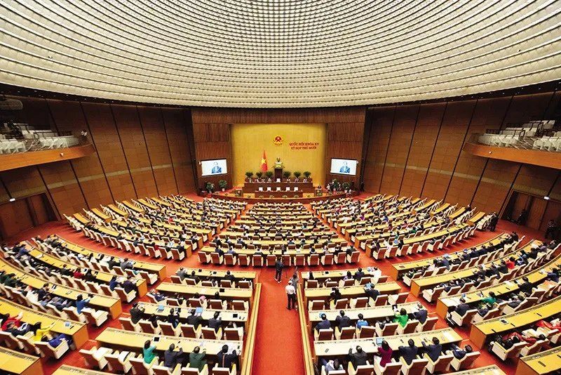 Quốc hội khóa XV đã thông qua 51 luật tại kỳ họp cuối nhiệm kỳ. Ảnh: Mediaquochoi