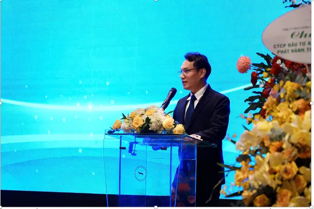 Ông Lê Tuấn Anh, Tổng giám đốc Sao Mai Group phát biểu tại sự kiện