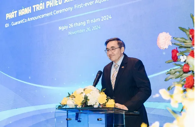 Ngài Brent Stewart, Phó tổng Lãnh sự quán Úc: “Trái phiếu xanh IDI mở đường cho xanh hóa ngành thủy sản Việt Nam”.
