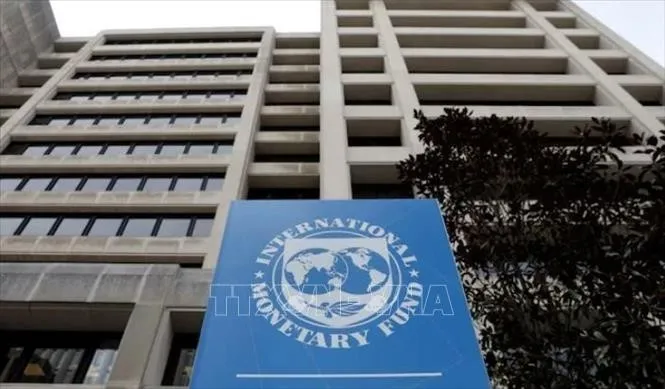 Trụ sở Quỹ tiền tệ quốc tế (IMF) tại Washington, Mỹ. Ảnh minh họa: REUTERS/TTXVN