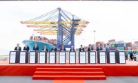 Khánh thành Cảng Container quốc tế Hateco Hải Phòng