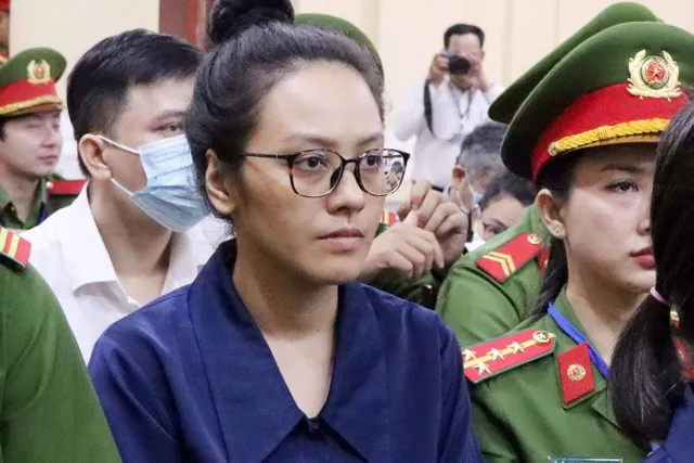 Bị cáo Trương Huệ Vân, cháu gái Trương Mỹ Lan tại ngày đầu xét xử vụ án Vạn Thịnh Phát giai đoạn 2.