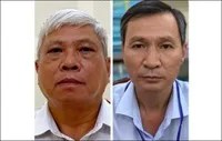 Hai bị can Đặng Quang Việt (trái) và Nguyễn Thành Nhân. (Nguồn: VOV)