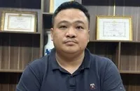 Đối tượng cầm đầu đường dây là Trần Quang Đạo, bị khởi tố 2 tội danh. Ảnh: Bộ Công an
