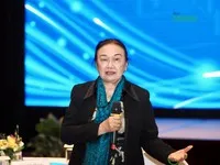 Bà Nguyễn Thị Cúc, Chủ tịch Hội Tư vấn Thuế Việt Nam (VTCA) đề nghị không truy thu thuế hộ kinh doanh để khuyến khích kê khai đúng doanh thu (Ảnh: M.Minh)