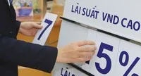 Lãi suất VND tiếp tục tăng, nhất là ở kỳ hạn dài là do các ngân hàng đang phải tái cơ cấu lại nguồn vốn.