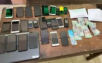 Các tang vật của vụ án Công an huyện Quỳnh Lưu đang thu giữ (Nguồn: Bộ Công an).