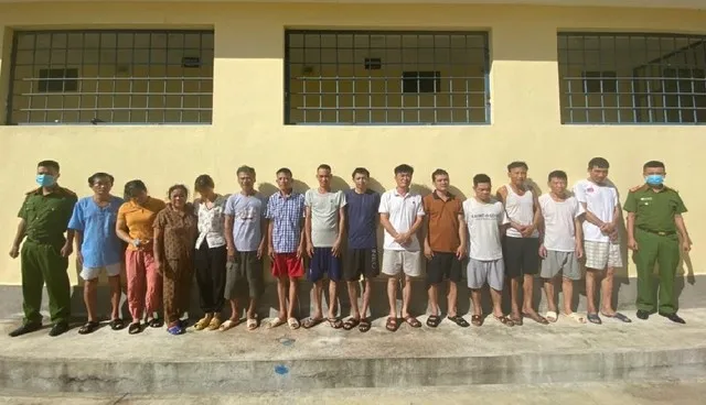 Ổ nhóm đánh bạc chuyên nghiệp bị bắt giữ.