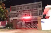 Sở Y tế Quảng Ngãi phải chịu trách nhiệm về một số sai phạm trong công tác phòng, chống Covid-19. Ảnh: N.B.