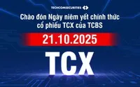 Lợi nhuận 9 tháng TCBS (TCX) hơn 5.000 tỷ đồng, hoàn thành gần 90% kế hoạch năm