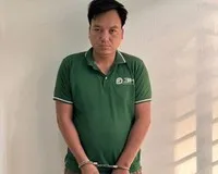 Đối tượng Nguyễn Phước Anh sa lưới sau khi bị truy nã. Ảnh: Công an Đà Nẵng