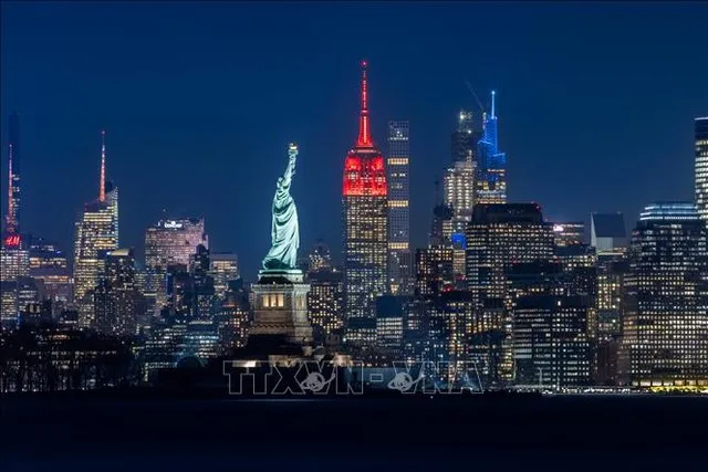 Quang cảnh thành phố New York, Mỹ. Ảnh: THX/TTXVN