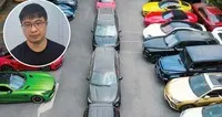 Đây là số xe thu giữ trong quá trình điều tra vụ án (Ảnh: P.V)