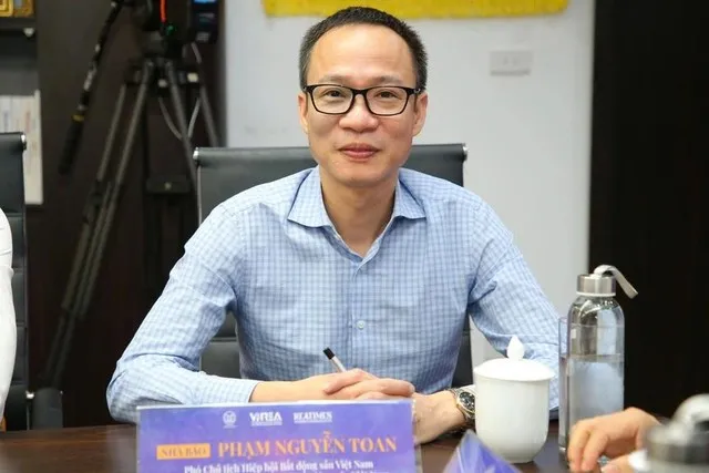 Ông Phạm Nguyễn Toan - Phó Chủ tịch Hiệp hội bất động sản Việt Nam (VNREA), Tổng biên tập Reatimes