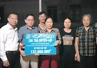 Một khách hàng được Fubon Life Việt Nam chi trả bảo hiểm hơn 130 triệu đồng