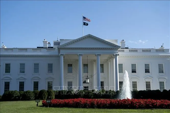 Nhà Trắng ở Washington, D.C., Mỹ. Ảnh: THX/TTXVN