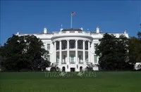 Nhà Trắng tại Washington, D.C., Mỹ. Ảnh: AFP/TTXVN