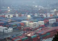 Quang cảnh cảng Busan, cách thủ đô Seoul của Hàn Quốc 320km về phía đông nam. Ảnh: Yonhap/TTXVN