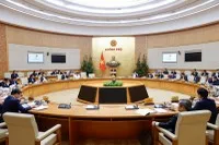 Thủ tướng Phạm Minh Chính phát biểu khai mạc Phiên họp Chính phủ chuyên đề xây dựng pháp luật tháng 2 năm 2026 - Ảnh: VGP
