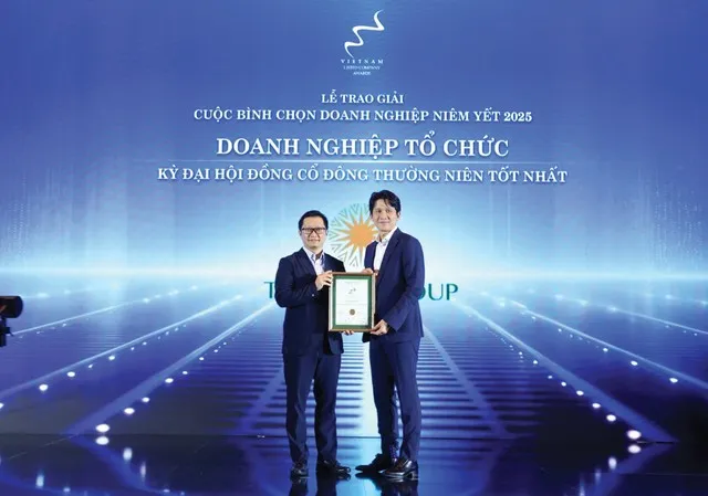 Tập đoàn PAN được vinh danh là “Doanh nghiệp tổ chức ĐHĐCĐ thường niên tốt nhất” tại lễ trao giải Cuộc bình chọn Doanh nghiệp niêm yết 2025