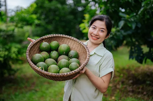 Chị Phạm Thị Thu Hằng, Giám đốc Công ty TNHH Sản xuất và Thương mại Pơ Lang