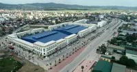 Một góc Khu đô thị tại huyện Đô Lương nhìn từ trên cao. Ảnh: Báo Chính phủ