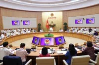 Toàn cảnh phiên họp Chính phủ thường kỳ tháng 4/2026.