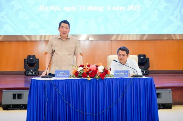 Thứ trưởng Bộ Tài chính Cao Anh Tuấn chủ trì cuộc họp về tổng kết Nghị quyết Trung ương 5 khóa XII về doanh nghiệp nhà nước.