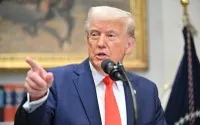 Tổng thống Donald Trump gọi ngày 2/4 là "ngày trọng đại" của nước Mỹ. Ảnh: AFP