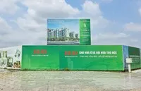 Dự án khu nhà ở xã hội HUD Thủ Đức dù động thổ từ tháng 8/2025 nhưng tới nay vẫn chưa xây dựng (Ảnh: Gia Huy)