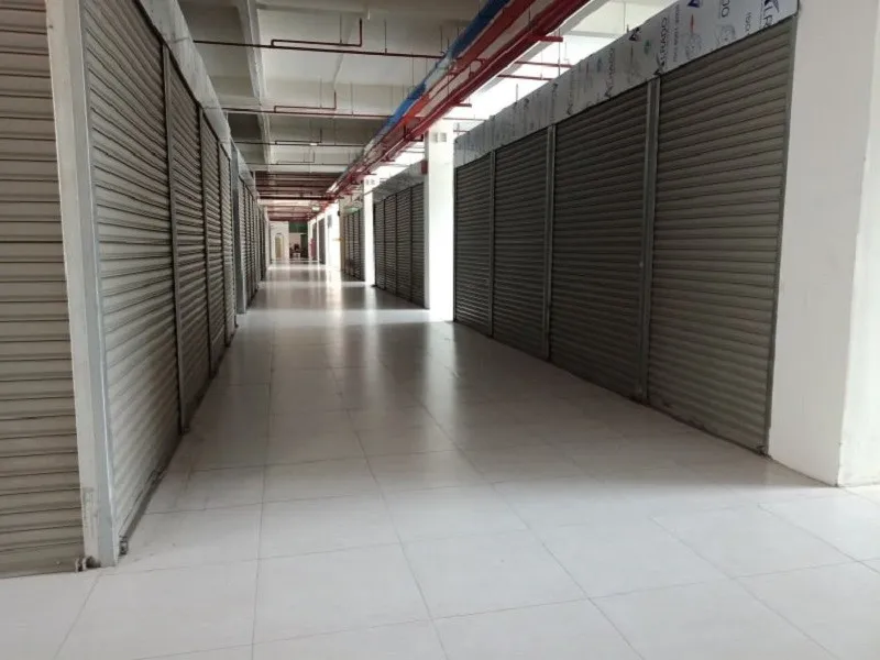Bên trong Dự án Chợ Đầm Nha Trang thời điểm mới vừa xây dựng. Ảnh: Linh Đan 