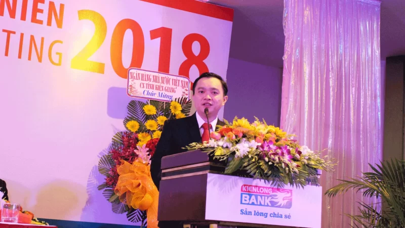 Ông Lê Khắc Gia Bảo trúng cử ghế Chủ tịch HĐQT Kienlongbank