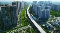 Đường Vành đai 3 TP.HCM sẽ phá vỡ thế độc đạo hiện tại khi thông xe toàn tuyến trong năm nay. Ảnh: Lê Toàn.