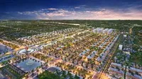 Phân khu Kim Ngân 1 nằm ngay cửa ngõ đô thị nghỉ dưỡng Sun Urban City (Ảnh phối cảnh minh họa: Sun Property)