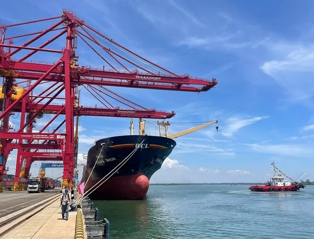 Luồng hàng hải Kỳ Hà - tuyến luồng chính vào cảng quốc tế Chu Lai đã hoàn thành nạo vét và chính thức đưa vào khai thác từ tháng 5/2025.
