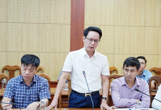 Đại diện Công ty CP Tập đoàn Trường Thịnh phát biểu ý kiến tại hội nghị.