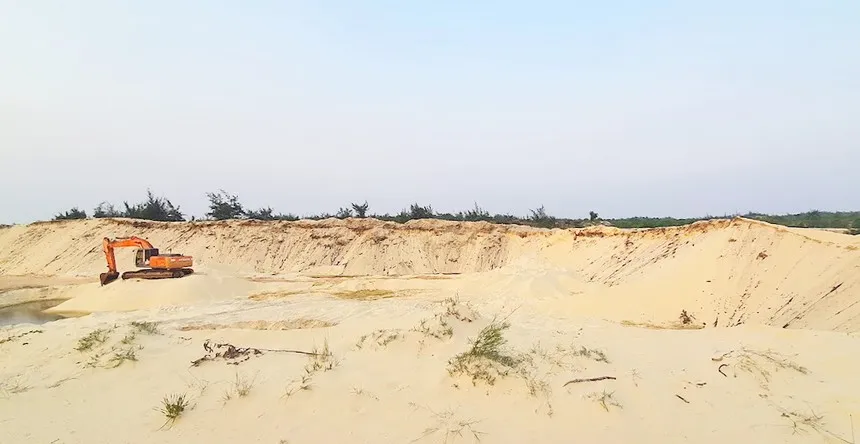 Quảng Trị là địa phương có nguồn trữ lượng cát trắng hết sức dồi dào, bậc nhất cả nước.