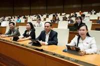 Phiên họp sáng 11/12 của Quốc hội.