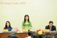 Phó Chủ nhiệm Ủy ban Công tác đại biểu Tạ Thị Yên - Ảnh: Như Ý.