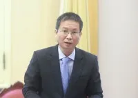 Phó tổng Thanh tra Chính phủ Lê Tiến Đạt giới thiệu các điểm mới của luật - Ảnh: TT.