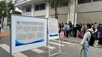 Người dân mua nhà ở xã hội tại xã Đông Anh, thành phố Hà Nội.