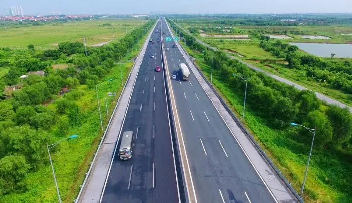 Cao tốc Hà Nội - Hải Phòng.