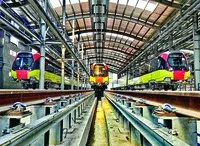 Doanh nghiệp Việt có đủ năng lực tham gia lĩnh vực công nghiệp đường sắt. Trong ảnh: Depot bảo dưỡng đoàn tàu tuyến đường sắt Nhổn - ga Hà Nội