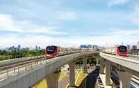 Một dự án đường sắt của Gamuda.