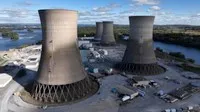 Microsoft đang thúc đẩy sự hồi sinh của nhà máy điện hạt nhân Three Mile Island (Mỹ) để cung cấp năng lượng cho các trung tâm dữ liệu. Ảnh: AFP
