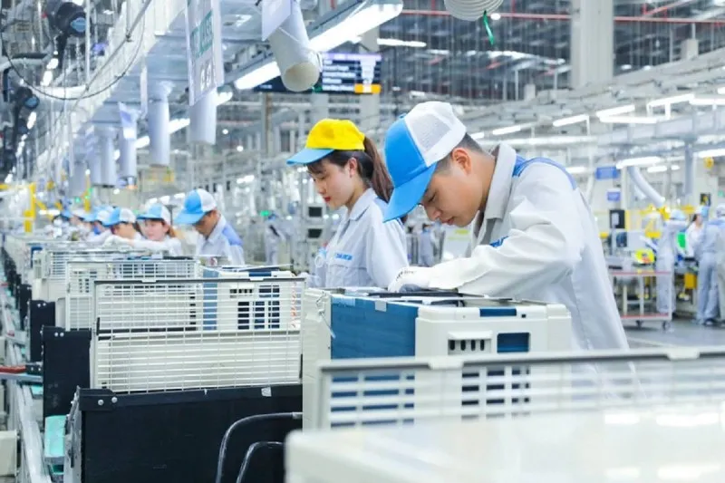 Chỉ số sản xuất công nghiệp của Hà Nội tăng 9,4% trong 2 tháng đầu năm 2026. Ảnh: minh họa.