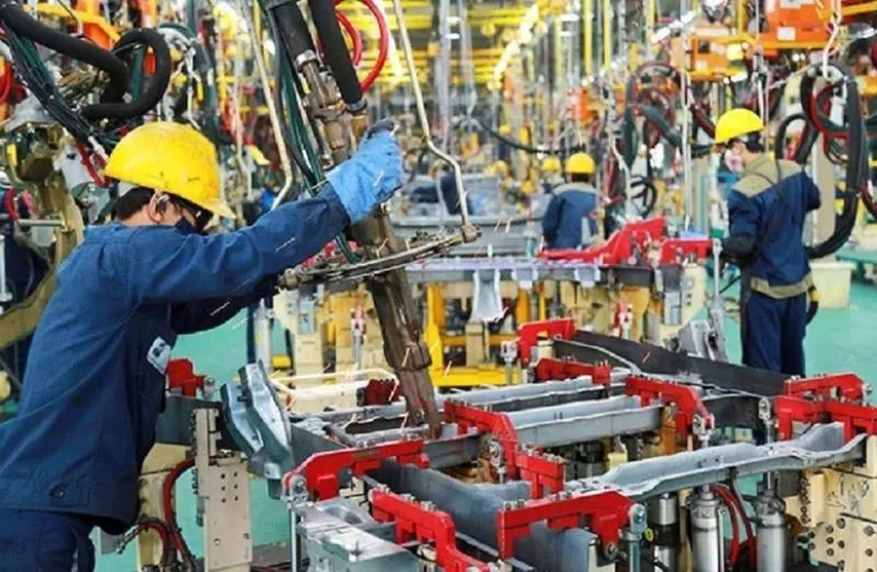 Sản xuất công nghiệp (IIP) tháng 1 tăng 21,5% khi đơn hàng được cải thiện