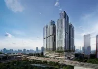 Sun Feliza Suites tọa lạc tại giao lộ sầm uất bậc nhất Cầu Giấy, Hà Nội. (Ảnh: Sun Property)