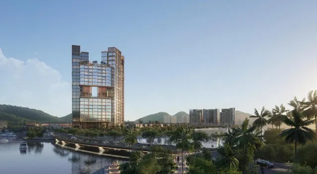 Phối cảnh The Charm - tòa tháp sẽ ra mắt đầu tiên tại Charmora City