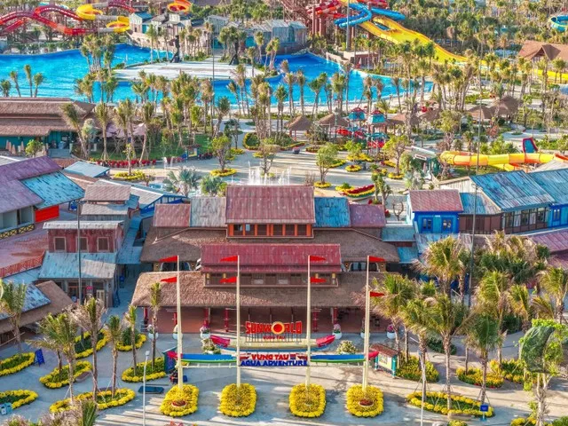 Hệ sinh thái giải trí sầm uất, kết nối trực tiếp công viên nước Sun World quy mô 15ha.